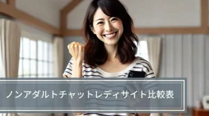在宅・顔出しなしチャットレディ主要サイト比較表