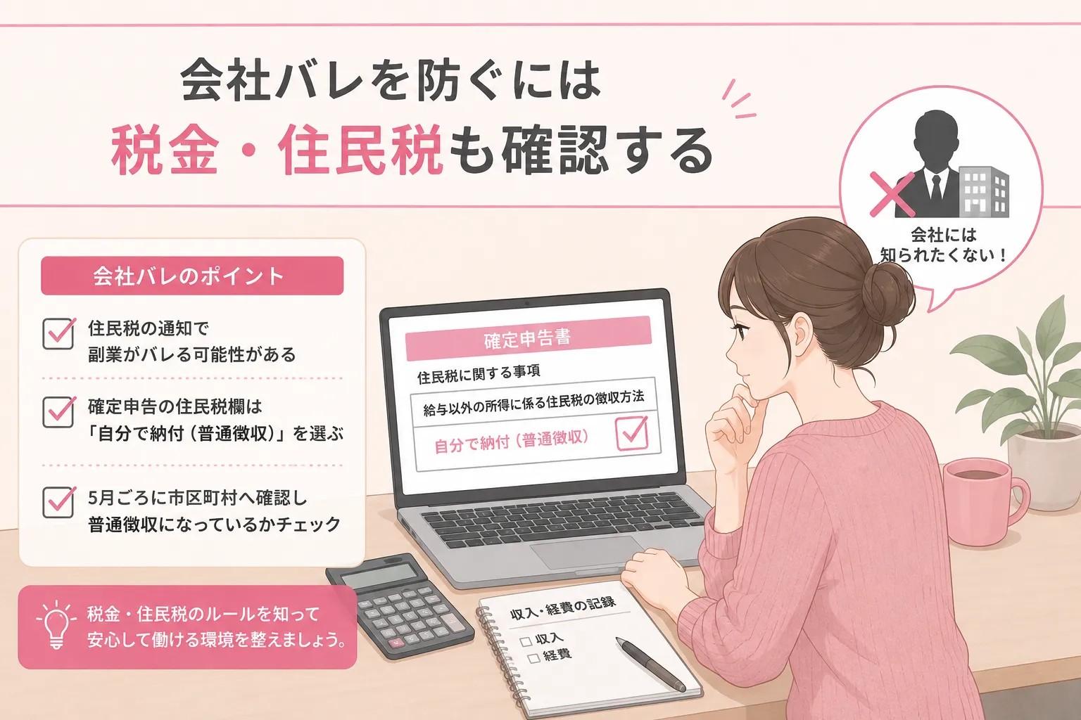 声・チャット内容で身バレしないコツ