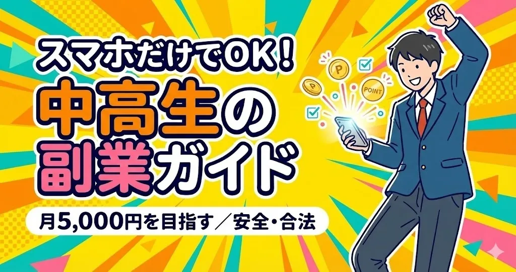 高校生・中学生の副業おすすめ10選