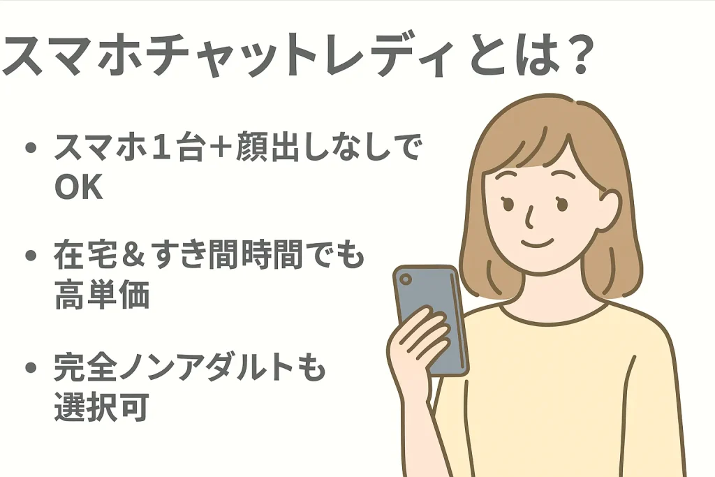 スマホチャットレディとは