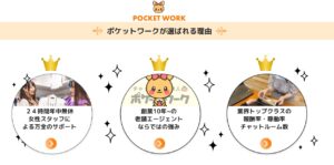 ポケットワークの特徴