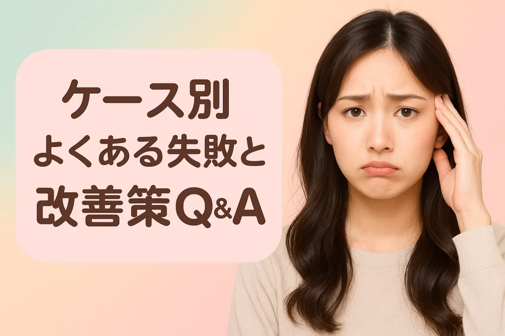 チャットレディ　改善策Q＆A