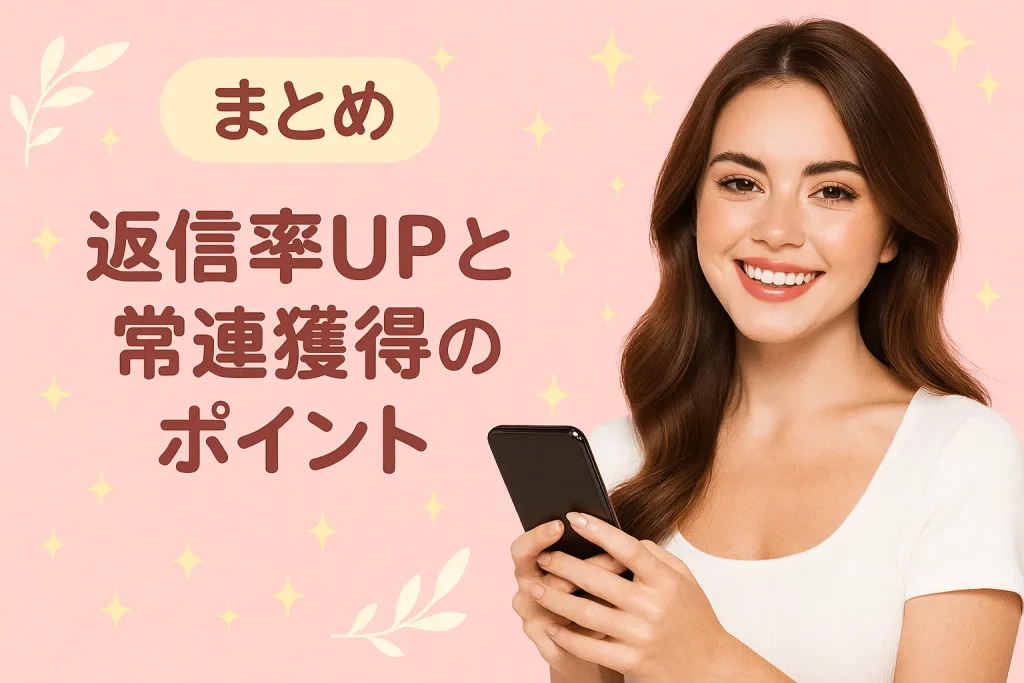 チャットレディ　返信率アップ　常連獲得