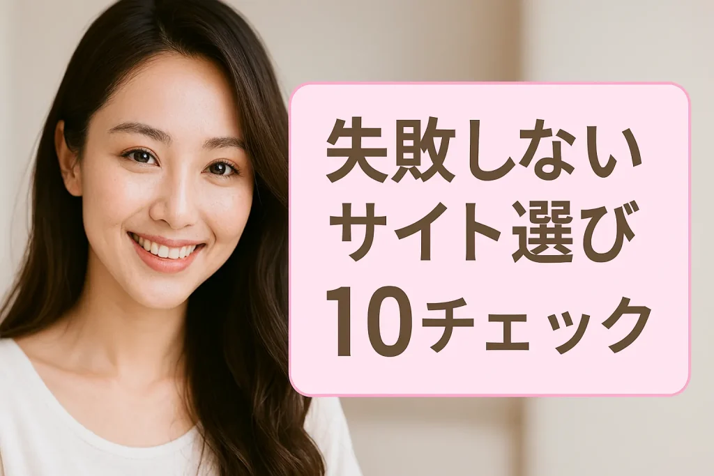 チャットレディ　失敗しないサイト選び