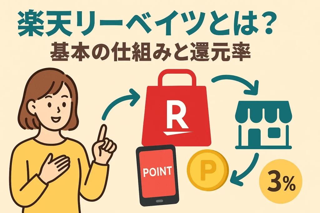 楽天リーベイツとは？基本の仕組みと還元率