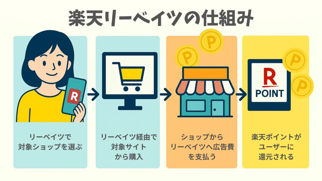 楽天リーベイツの仕組み