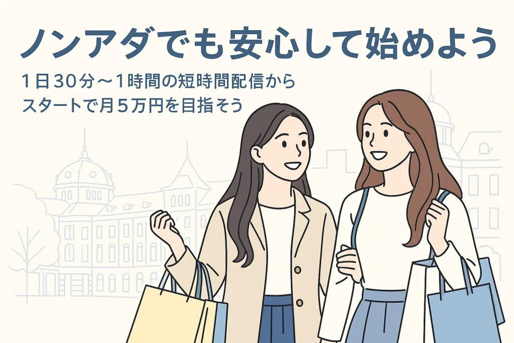ノンアダでも安心してチャットレディをはじめよう