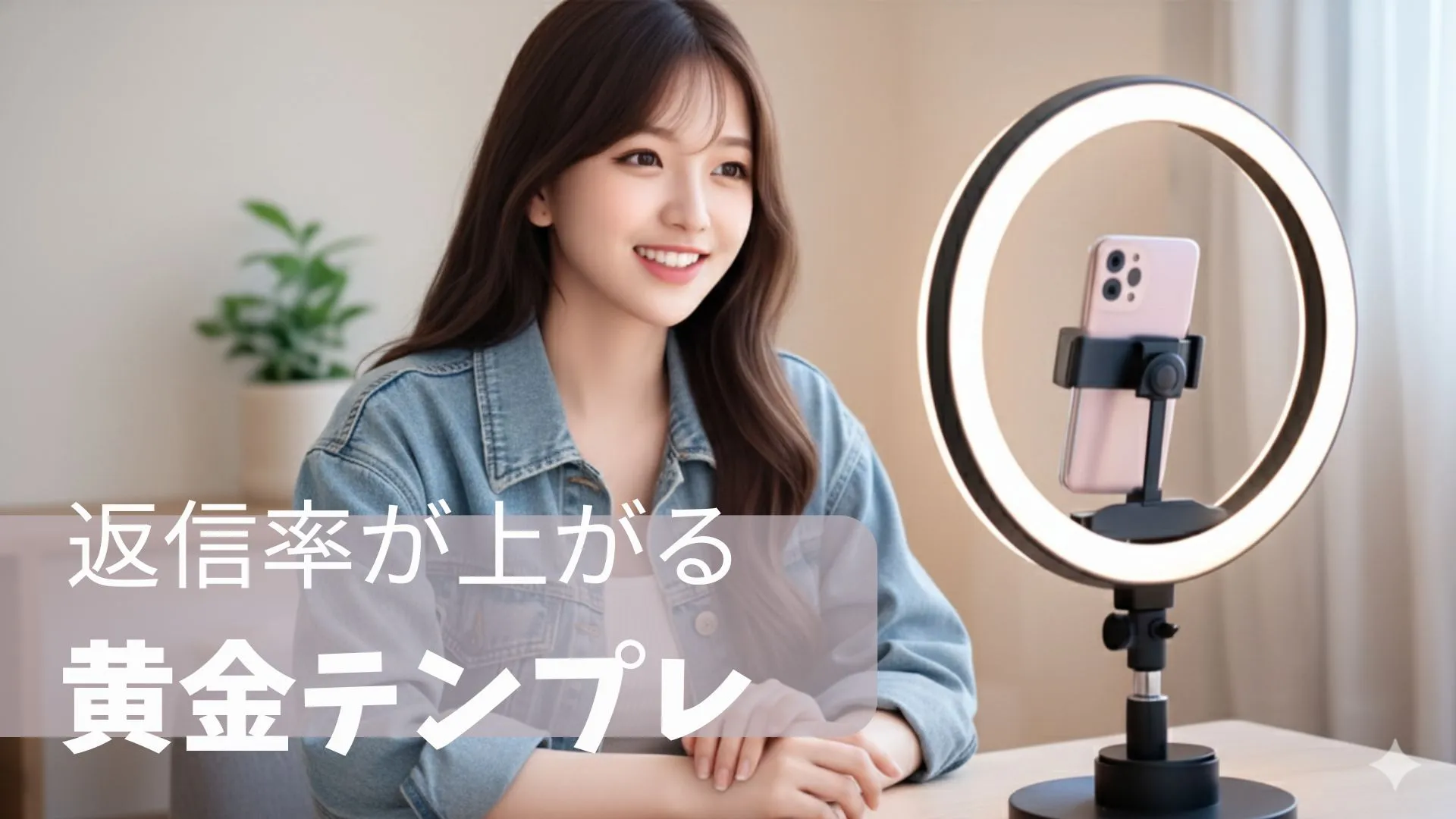 チャットレディ 初回メッセで返信率が上がる黄金テンプレ